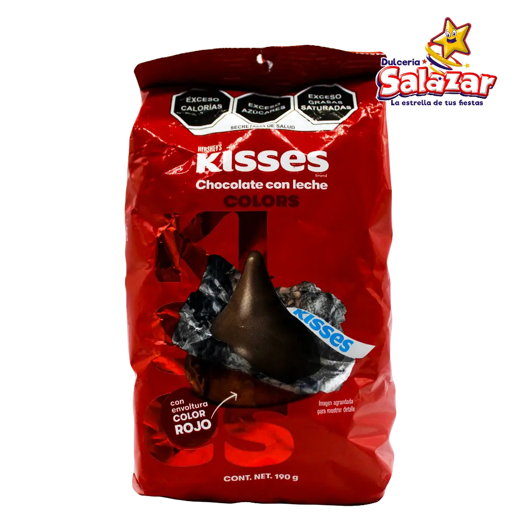 [HER0047] CHOCOLATE KISS FIESTA ROJA -B.190G- "C/6/1"