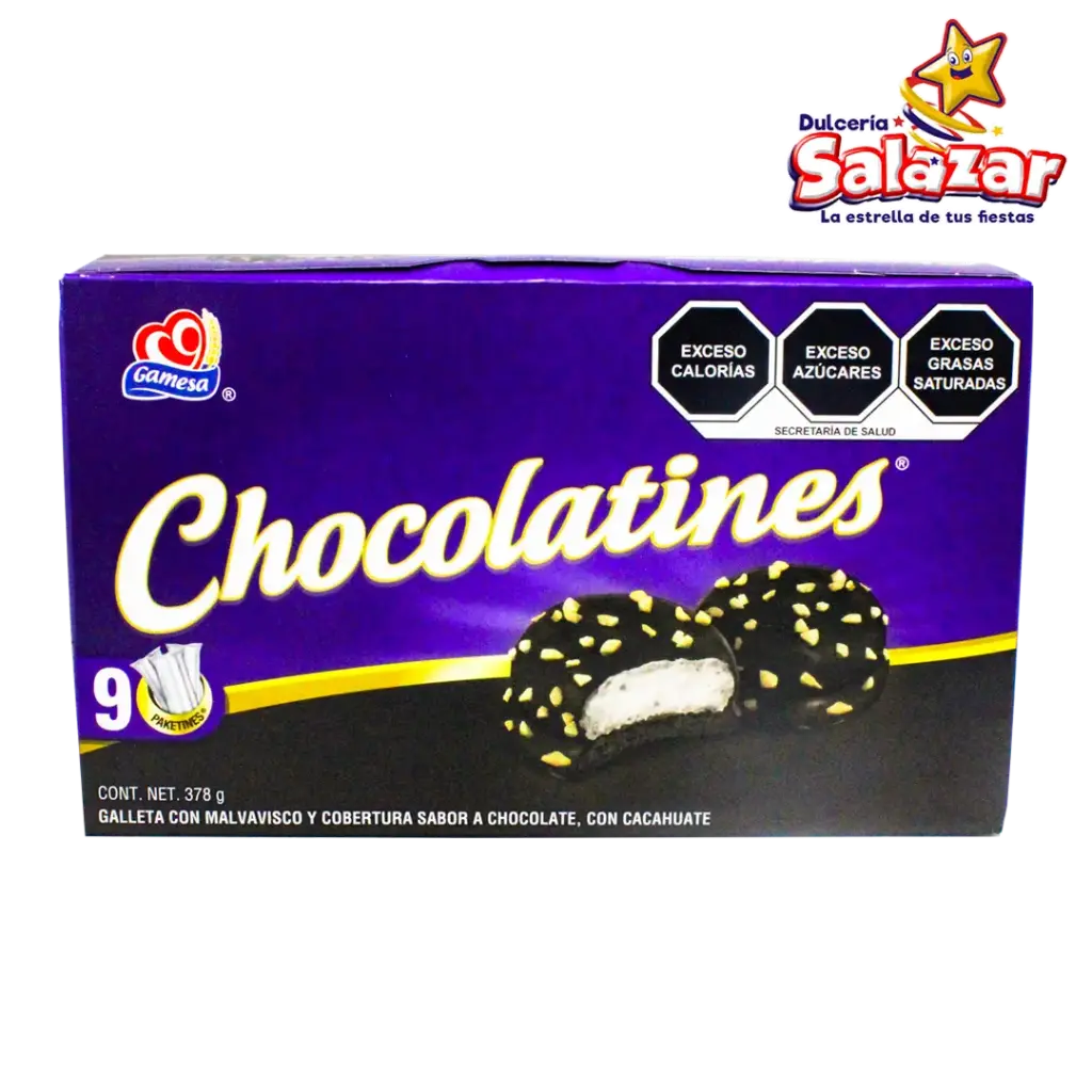 [GAM0006] CHOCOLATINES GAMESA -D.378G- "C/10/9"