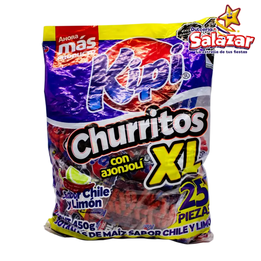 CHURRITO KIPI C/AJONJOLI -B.250G- "B/20/25"
