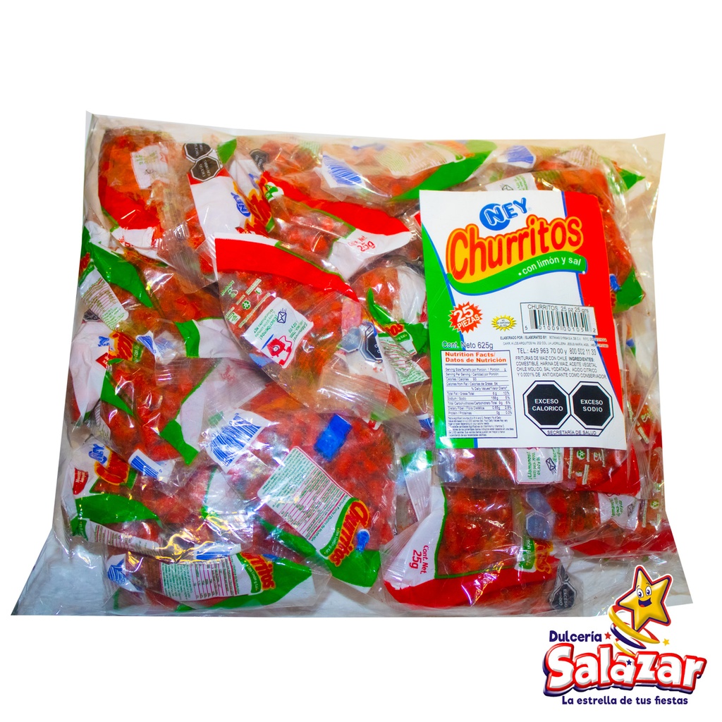 [KIP0005] CHURRITO NEY -B.625G- "C/10/25"