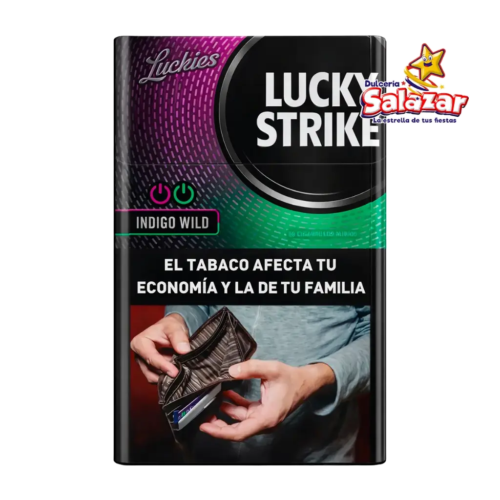 [CIGBAT0026] CIGARRO LUCKY STRIKE INDIGO WILD 20s "P/10/1"