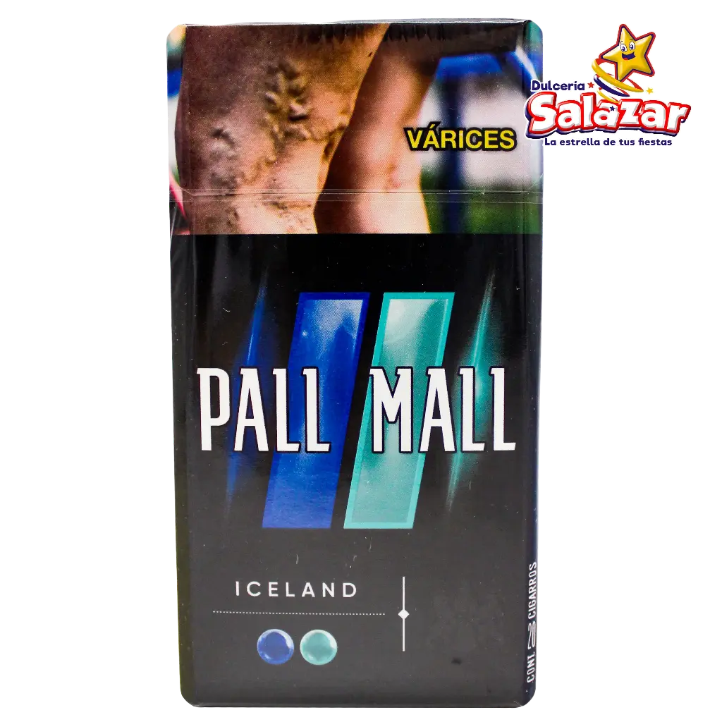 CIGARRO PALL MALL ICELAND DUSK 20 "P/10/1"