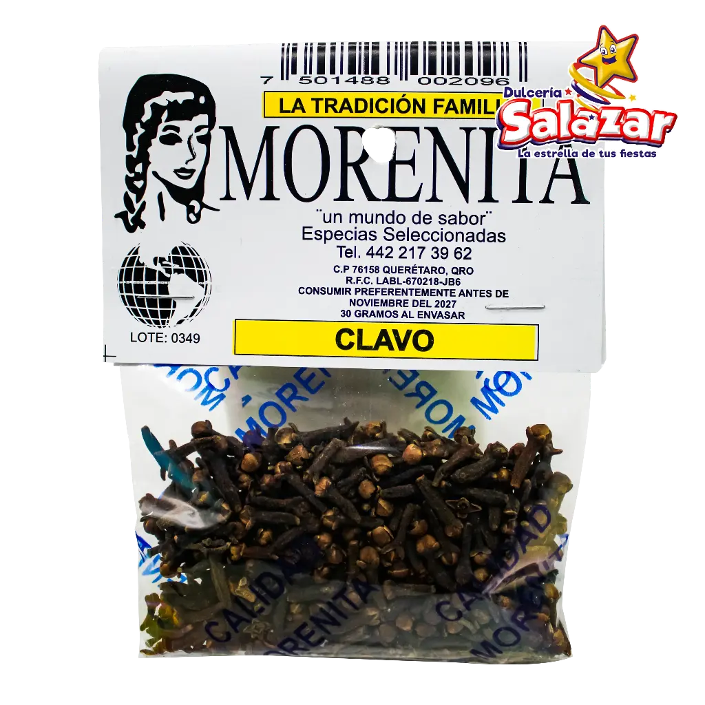 [MOR0008] CLAVO 30 GRAMOS 