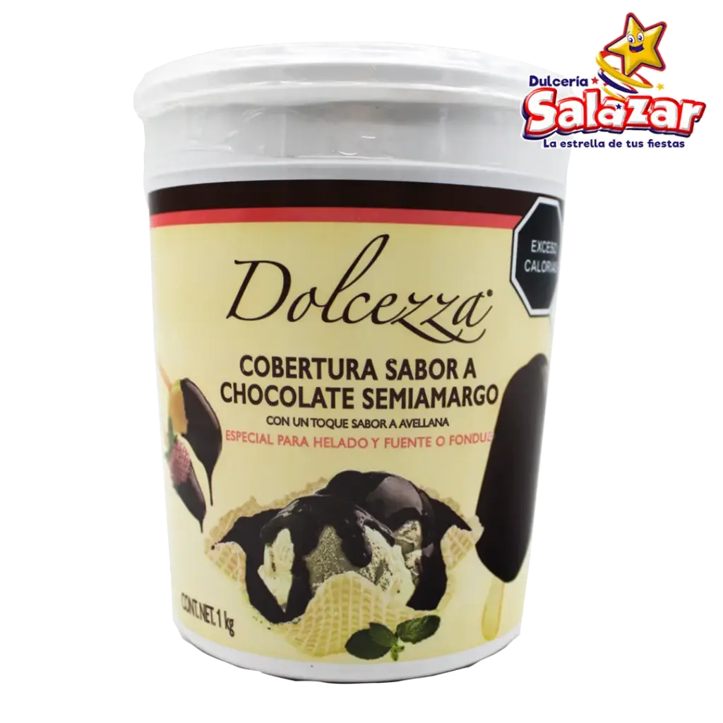 [TUR0037] COBERTURA DOLCEZZA CHOCOLATE SEMIAMARGO -BOT.1KG- "C/12/1"