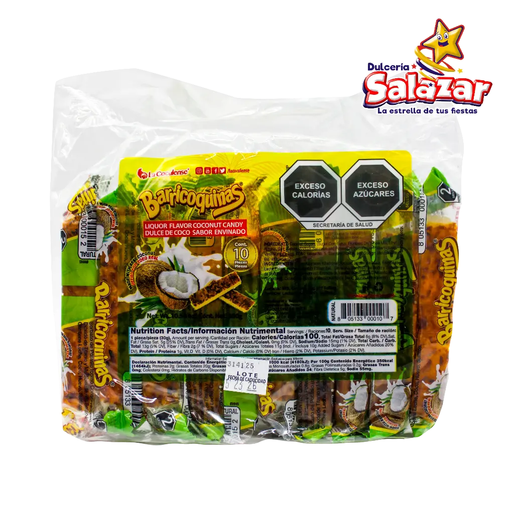 [CUC0004] COCADA ENVINADA COCULENSE -B.300G- "C/20/10"