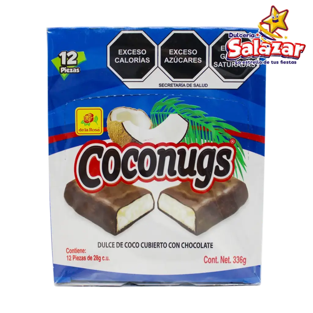 [ROS0012] CHOCOLATE COCONUGS DLR -D.336G- "C/24/12"