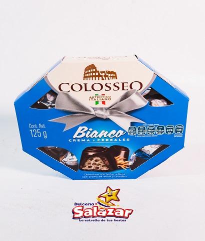 COLOSSEO BIANCO CAJA OCTAGONAL -D.125G- "C/24/1"