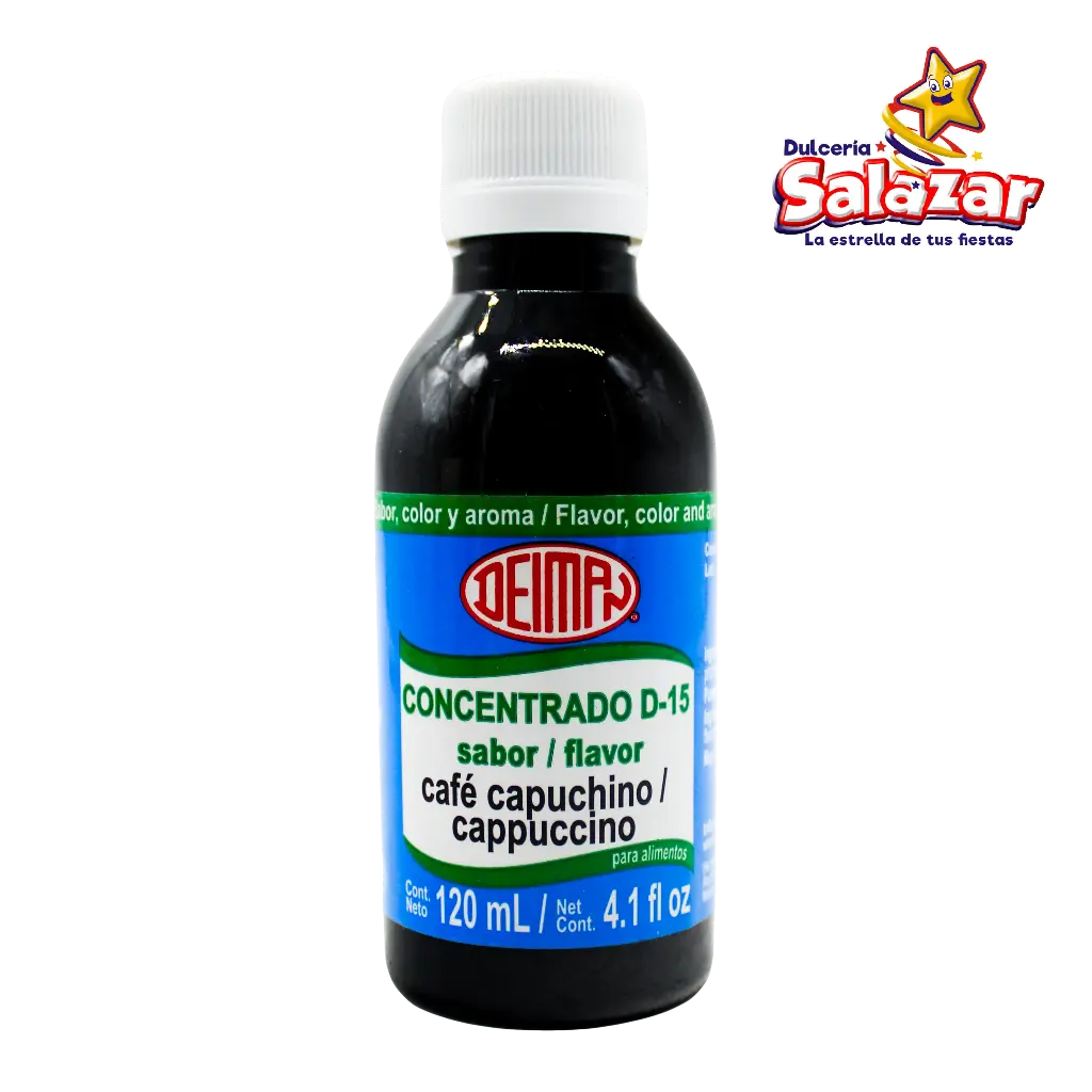CONCENTRADO CAFE CAPUCHINO DEIMAN -BOT.120ML- "C/30/1"
