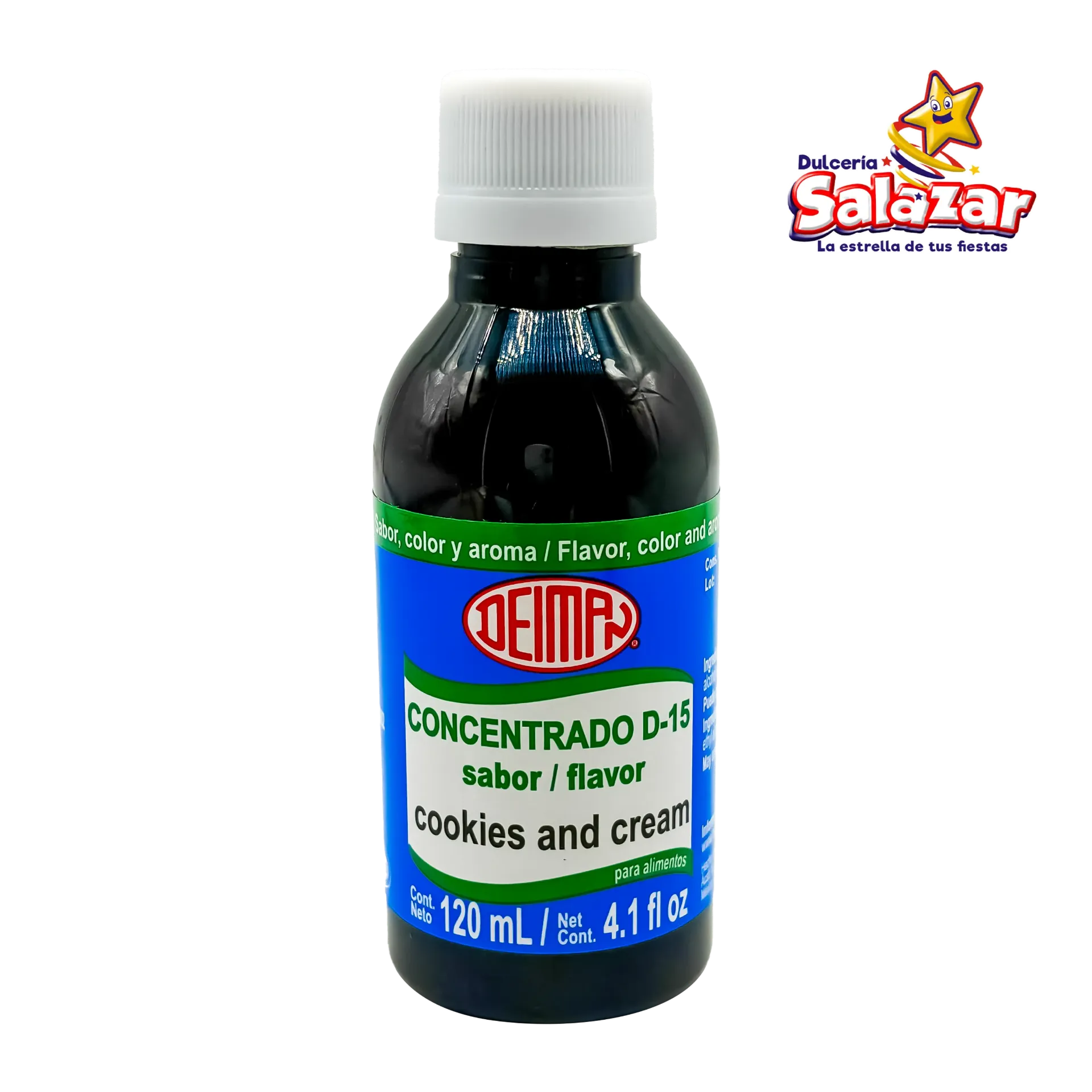 [DEIM0037] CONCENTRADO COOKIES CREAM DEIMAN -BOT.120ML.- "C/30/1"