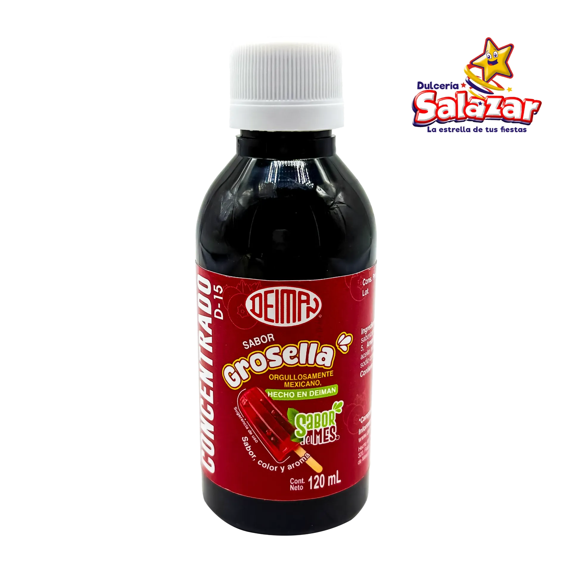 [DEIM0028] CONCENTRADO GROSELLA DEIMAN -BOT.120ML- "C/30/1"
