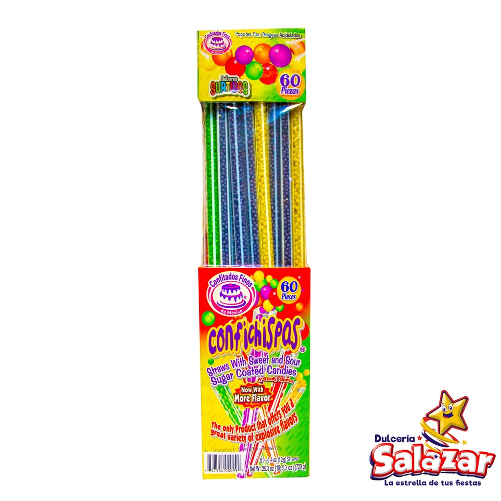 CONFICHISPAS GRAGEA SURTPOPOTE -D.720G- "C/18/60"