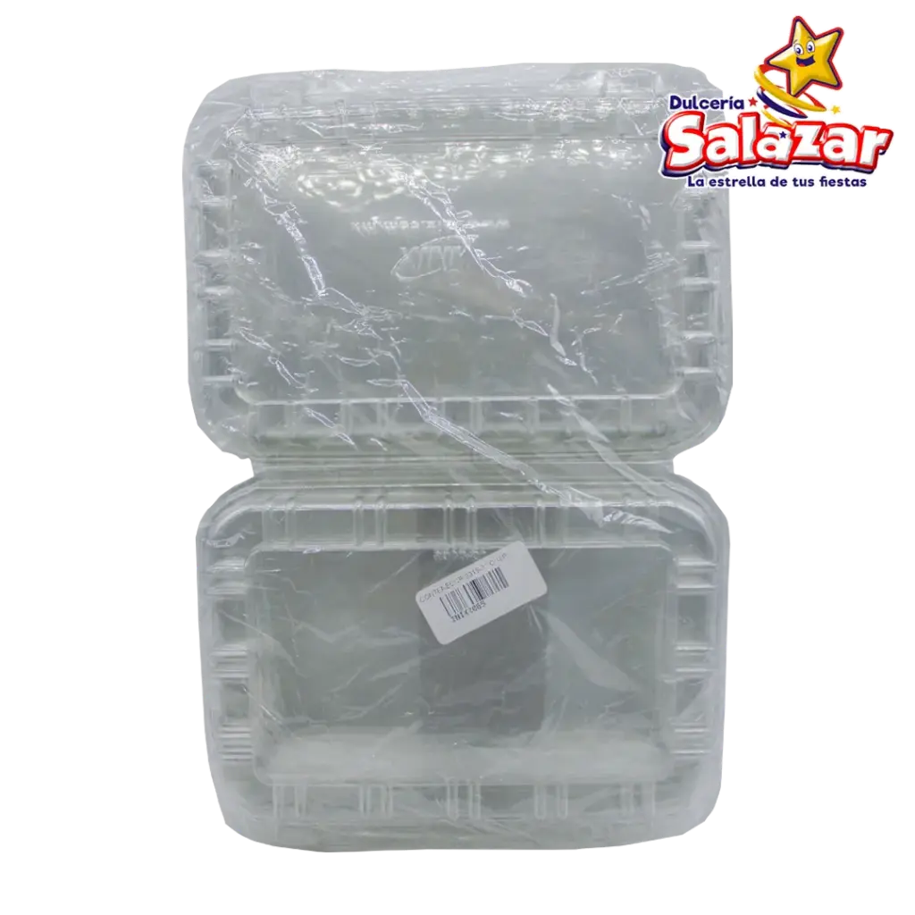 [INIX0065] CONTENEDOR C/BISAGRA CRISTAL 2315-31 INI -B.10PZA- "C/20/10"