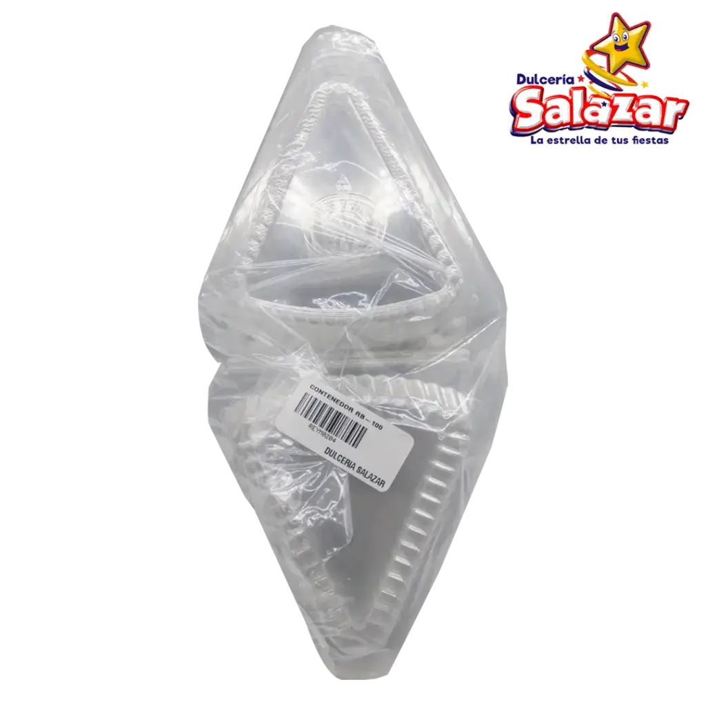 [REYM0204] CONTENEDOR POLIESTIRENO RB-100 REYMA -B.10PZA- "C/25/10"