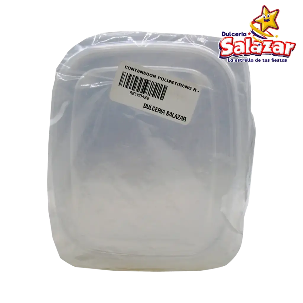 [REYM0420] CONTENEDOR POLIESTIRENO R-12 REYMA -B.10PZA- "C/25/10"