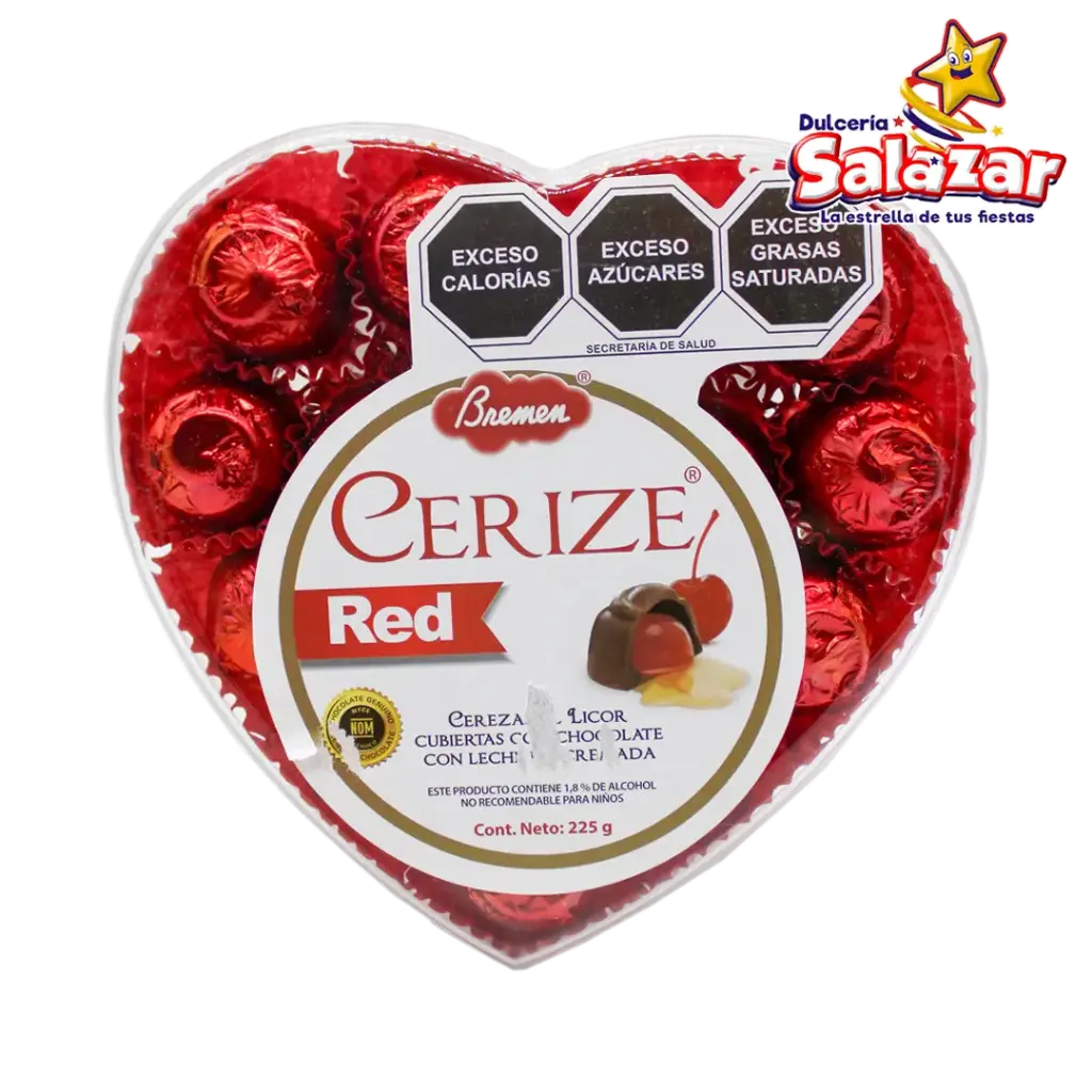 [BRE0037] CORAZON ROJO MEDIANO CERIZE BREMEN -D.225G- "C/10/1"