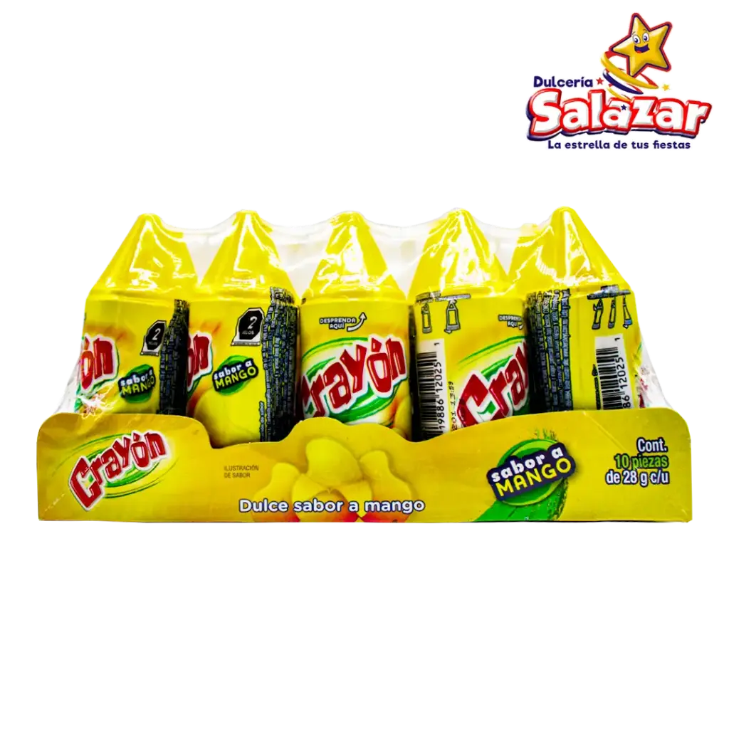 CRAYON MANGO 10PZA LORENA -D.280G- "C/12/10"