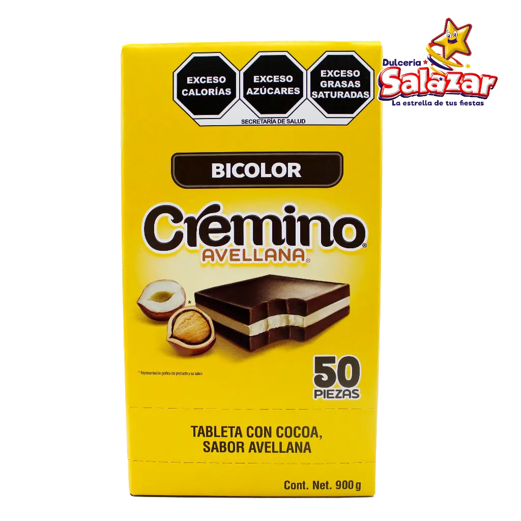 [NUT0064] CREMINO BICOLOR -D.900G- "C/8/50"