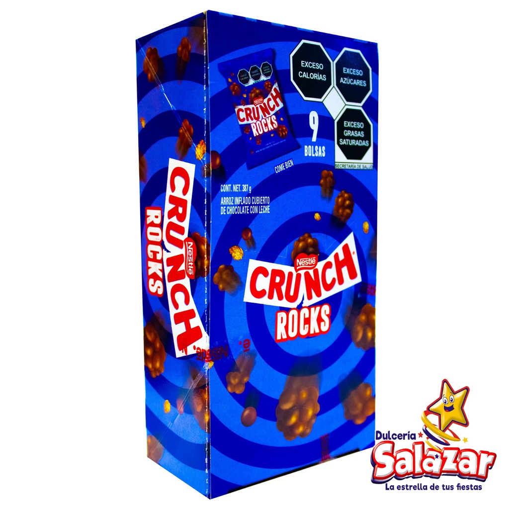 CRUNCH ROCKS NESTLE 43G -D.387GR- "C/16/9"