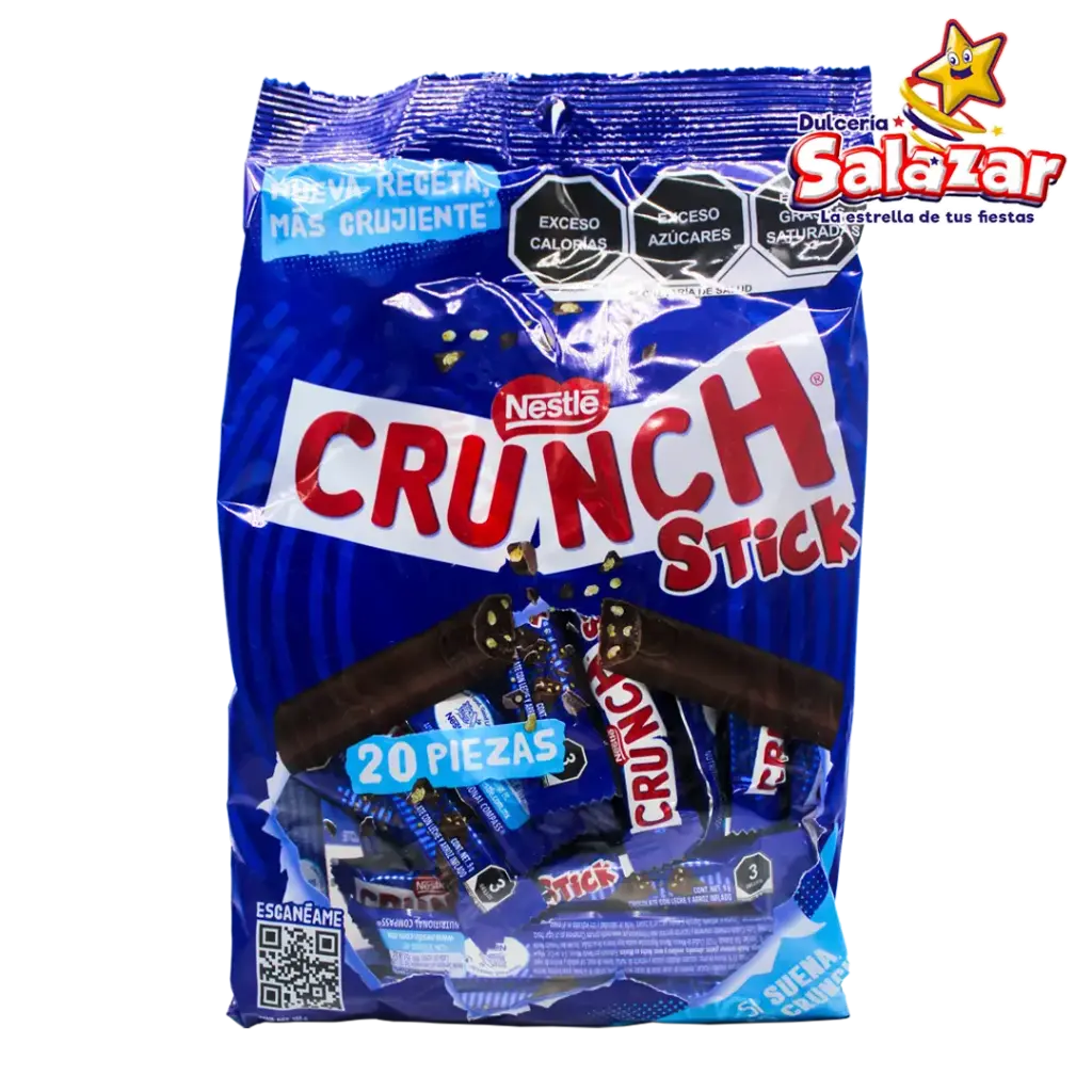 [NES0064] CRUNCH STICK BARRA NESTLE -B.180G- "C/20/20"