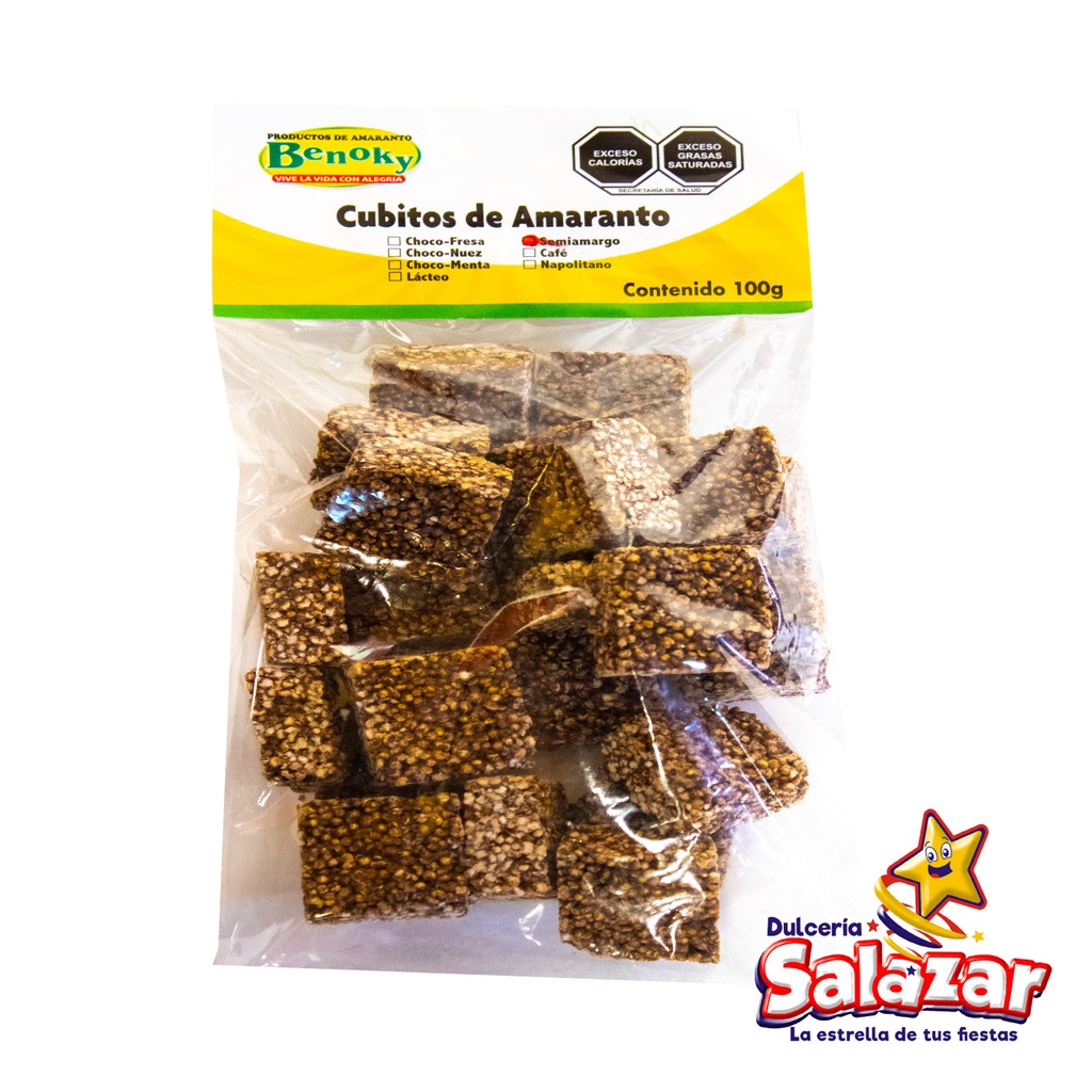 [PBE0006] CUBITOS DE AMARANTO BENOKY -B.100G- "C/90/1"