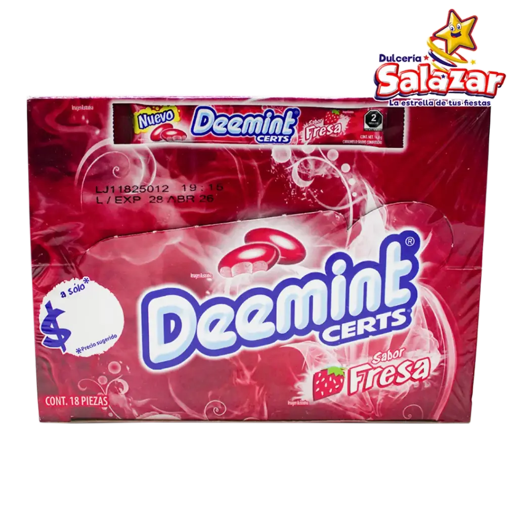 DEEMINT CERTS 6'S FRESA -D.302.4G- "C/20/18"