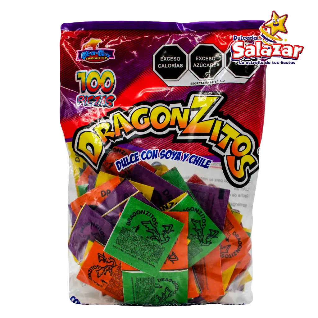 [BER0001] DRAGONZITOS POLVITO SURTIDO -B.300G- "C/30/100"