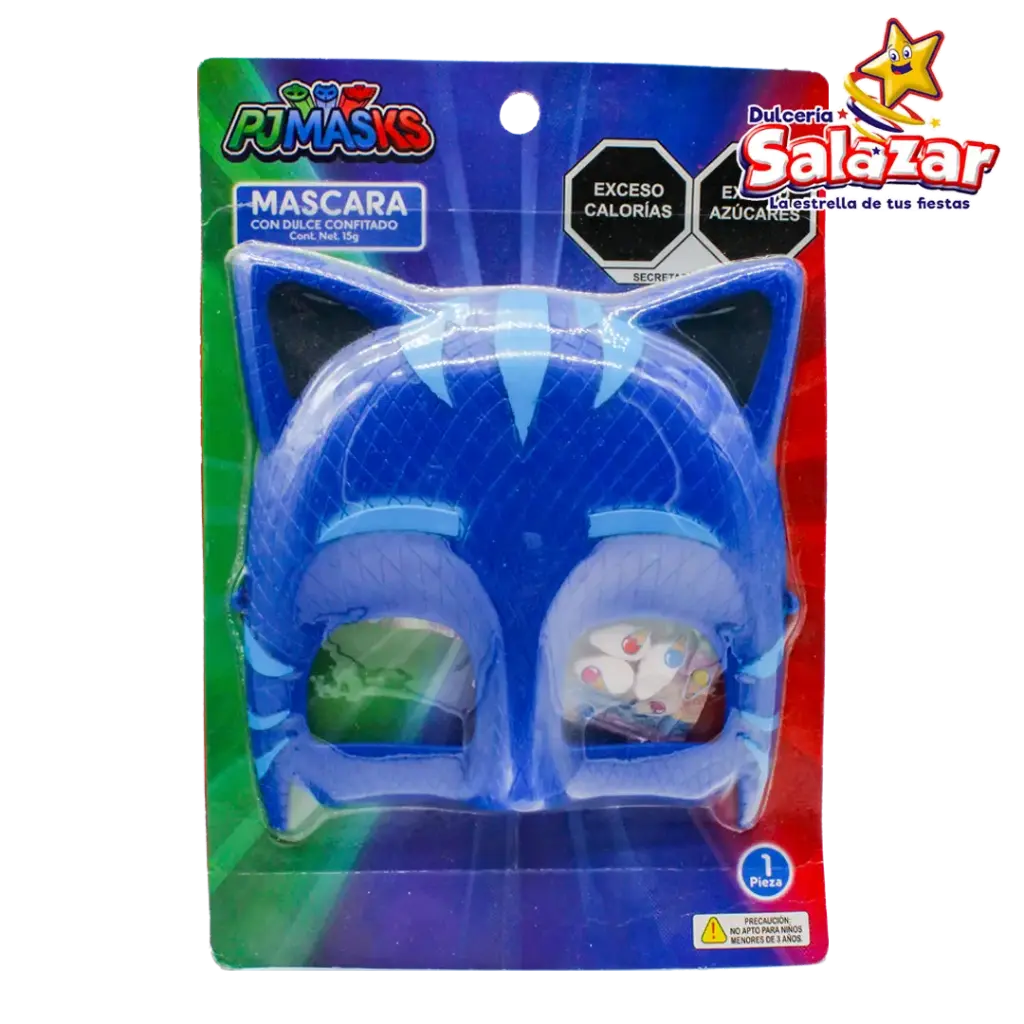 [BON0117] DULCE COMPRIMIDO MASCARA PJ MASKS BLISTE -D.15G- "C/24/1"