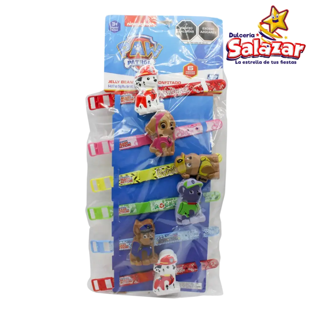 [BON0013] DULCE CONFITADO RELOJ PAW PATROL -T.30G- "C/20/6"
