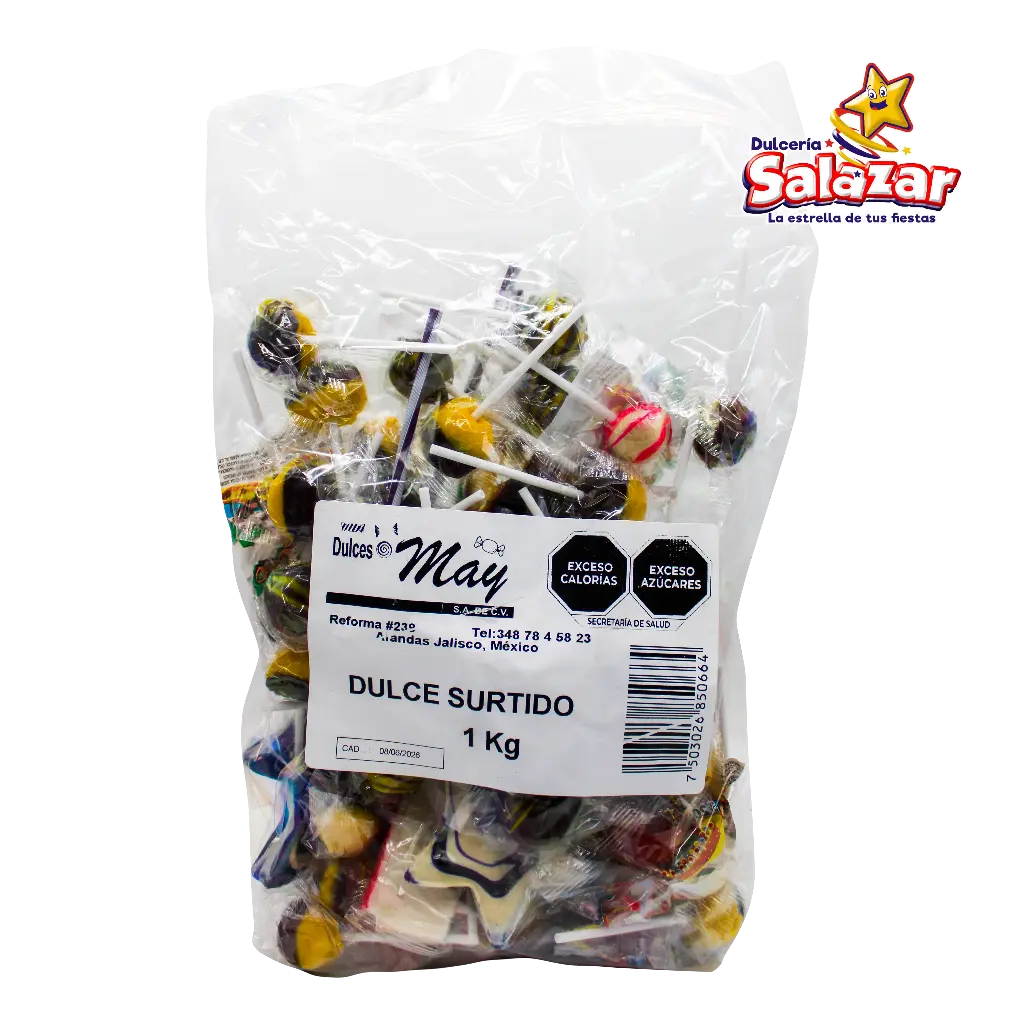 [MRC0012] DULCE SURTIDO MARCE -B.1KG- "C/8/1"