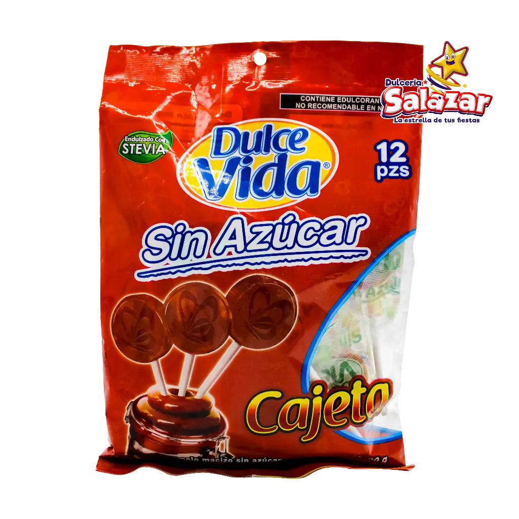 [CHY0039] PALETA DULCE VIDA CAJETA CHOMPYS -B90G- "C/6/12"