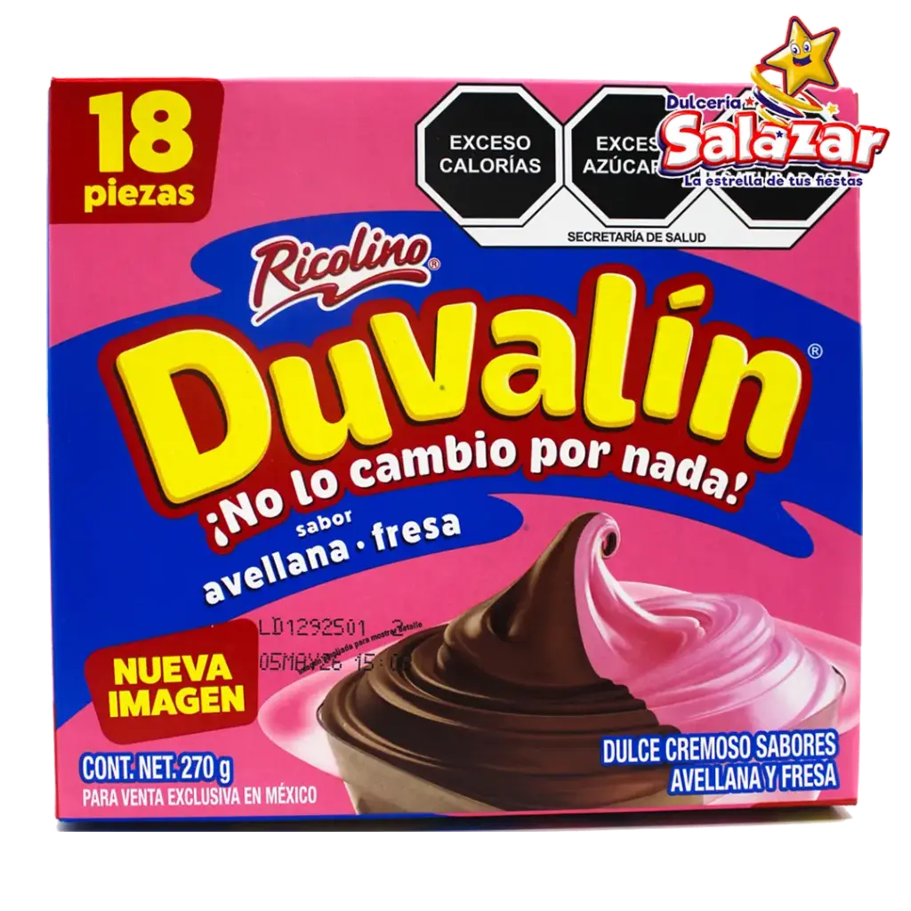 [RCO0019] DUVALIN AVELLANA FRESA RICOLINO -D.270G- "C/24/18"