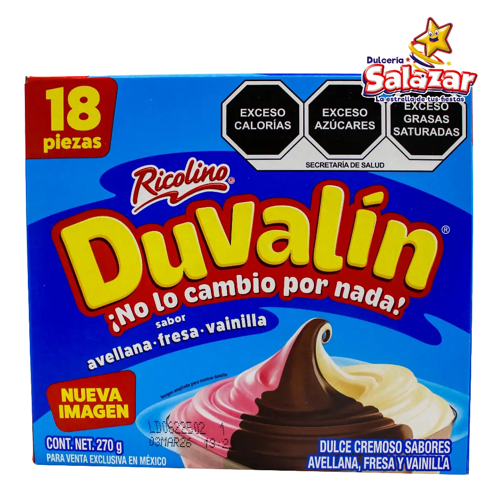 [RCO0017] DUVALIN TRI SABOR RICOLINO -D.270G- "C/24/18"