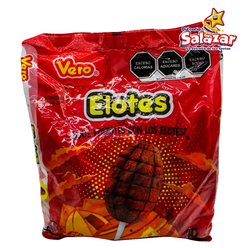 [VER0057] PALETA ELOTE C/CHILE VERO -B.560G- "C/24/40"