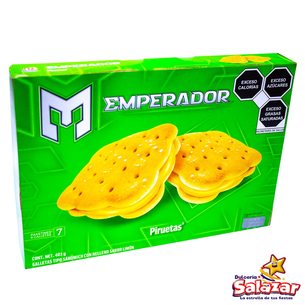 [GAM0007] EMPERADOR PIRUETAS 9 PAQ. -D.403G- "C/12/9"