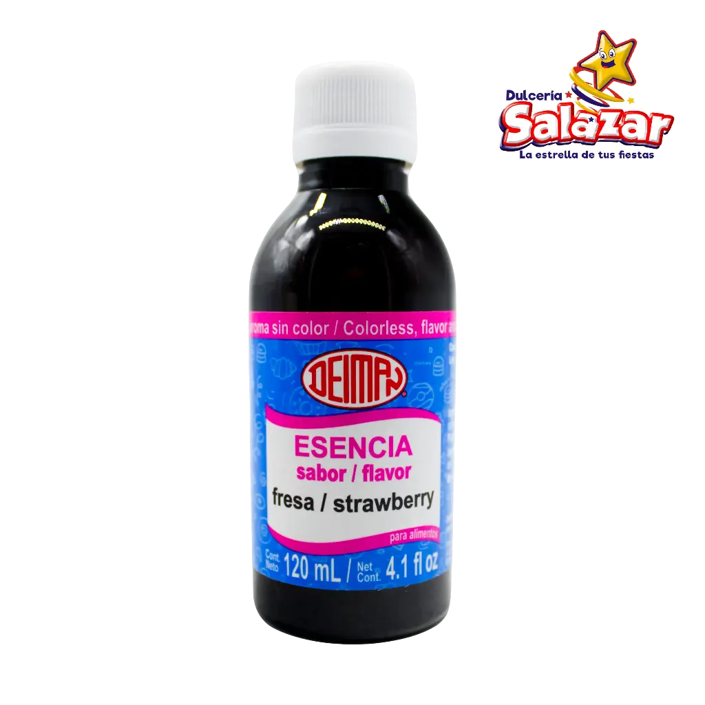 [DEIM0009] ESENCIA FRESA DEIMAN -BOT.120ML- "C/30/1"