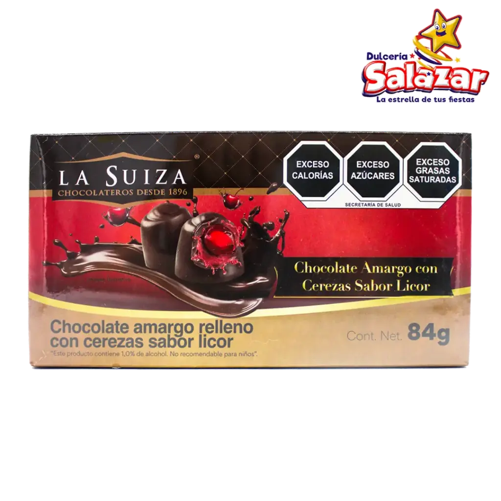 [SUI0022] ESTUCHE CEREZA LA SUIZA -D.84GR- "C/12/1"