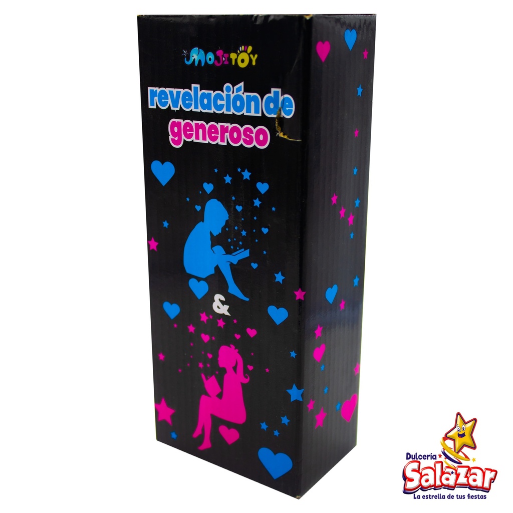 EXTINTOR REVELACION NIÑO/NIÑA -E.1PZA-