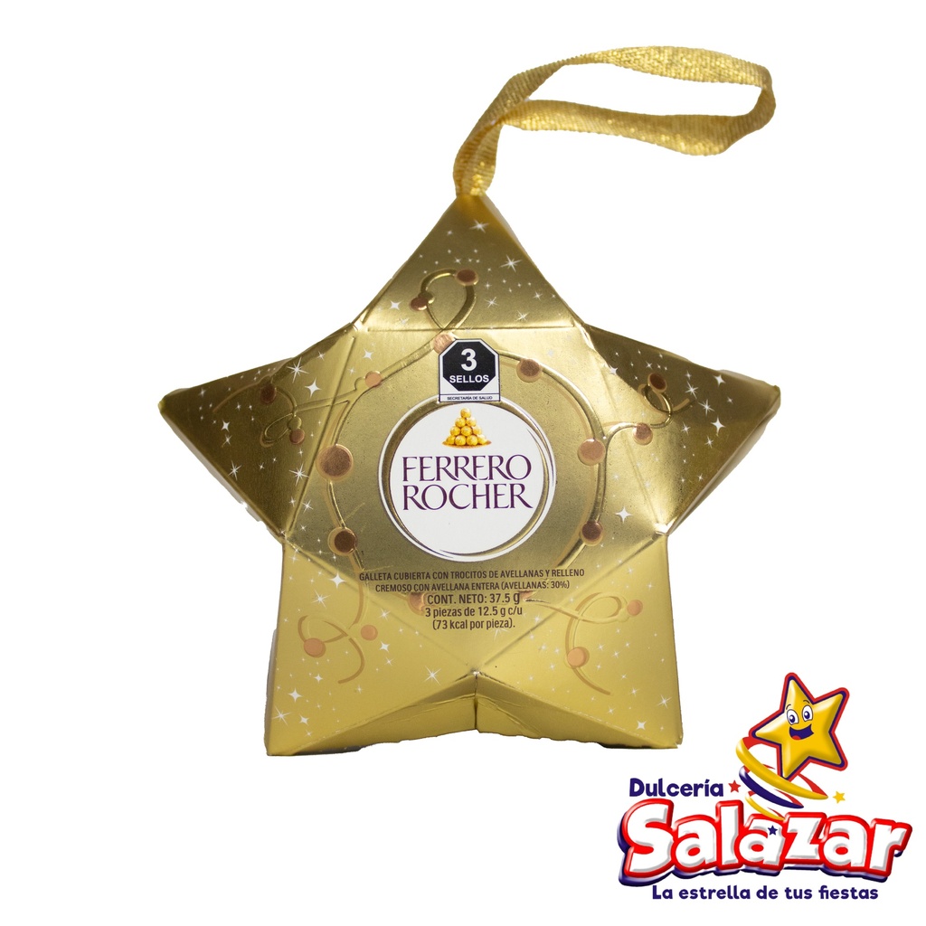 [FER0052] FERRERO ROCHER ESTRELLA T3 -D.37,5G- "C/18/1"