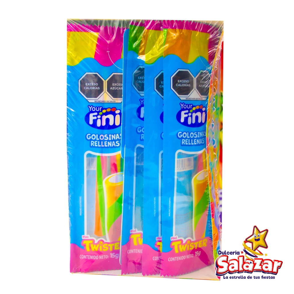 FINI TWISTER TUBES TORNADO 15G -D.180G- "C/12/1"