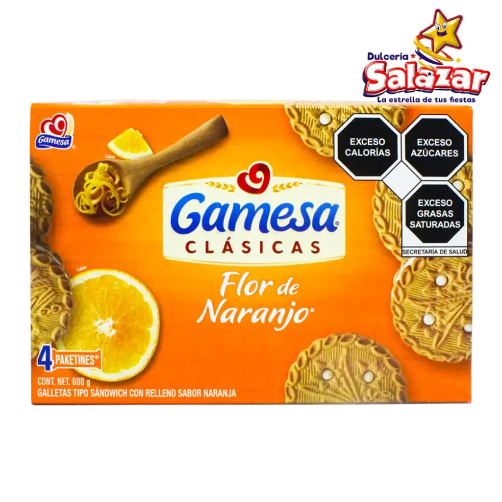 FLOR DE NARANJO GAMESA -D.500G- "C/12/5"