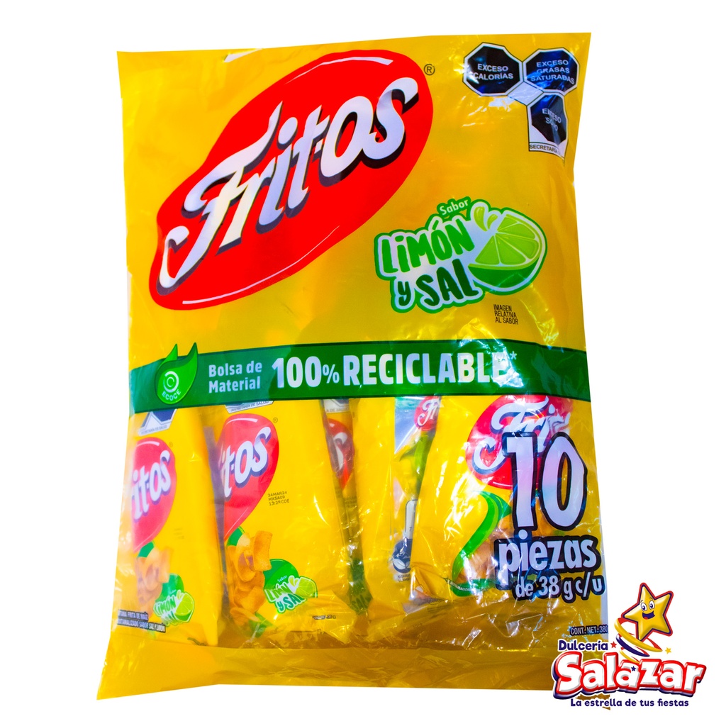 [SON0023] FRITOS SAL Y LIMON -B.400GR- "C/6/10"