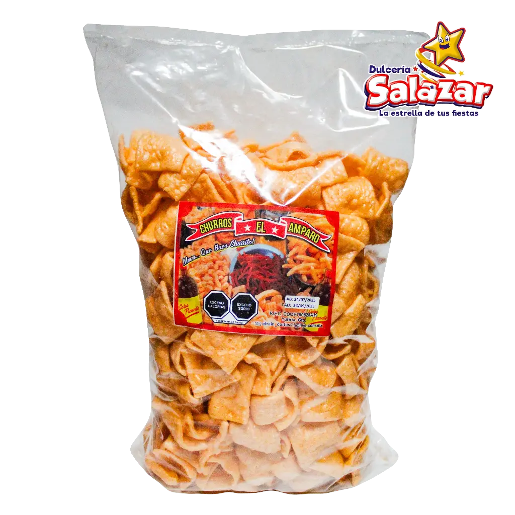 [AMP0012] FRITURA CUADRO S/CHILE AMPARO "-B.450G-"