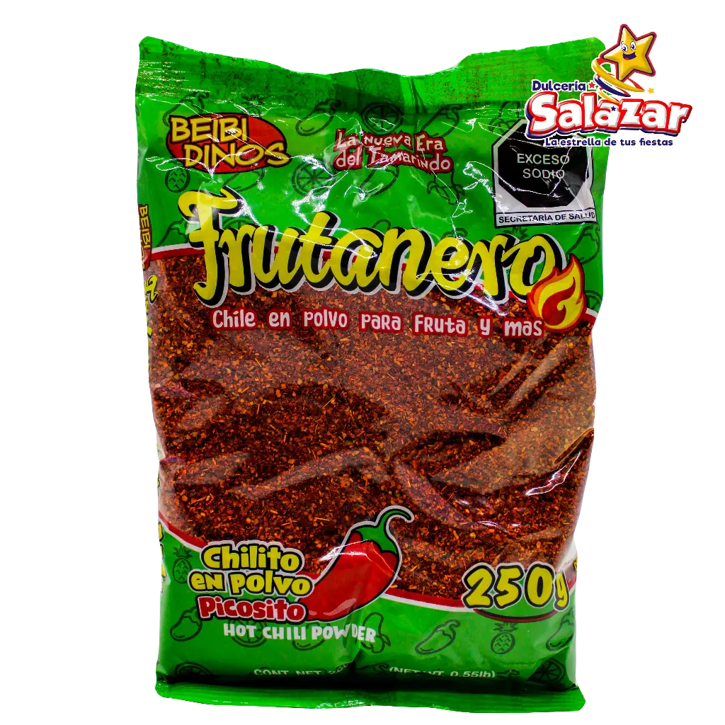 FRUTANERO CHILITO EN POLVO DEDINOS -B.250G- "C/24/1"