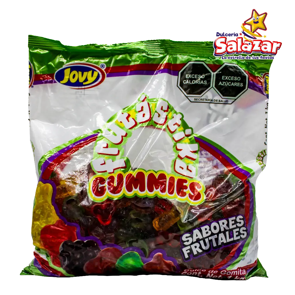 GOMITA JOVY FRUTASTIKA GUMMIES -B.1KG- "C/10/1"