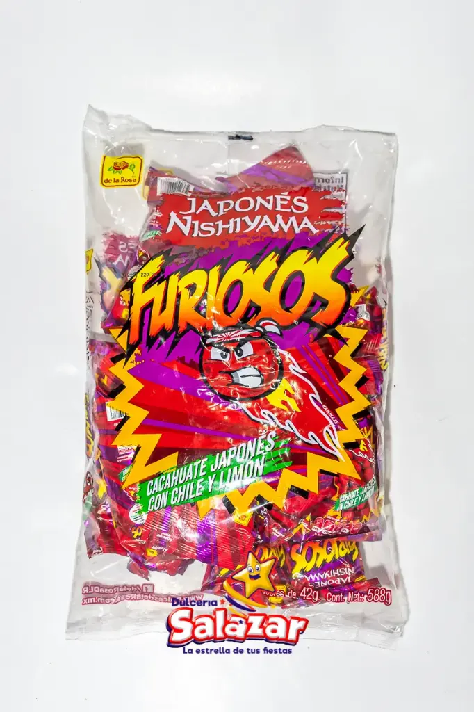 CACAHUATE FURIOSOS FLAMA -B.588GR- "C/16/14/42"