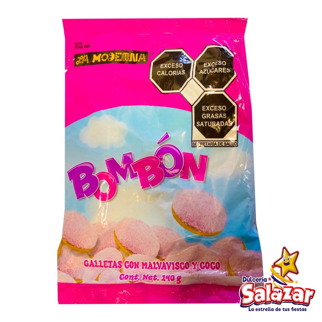 GALLETA BOMBON  LA MODERNA -B.140G- "C/12/1"