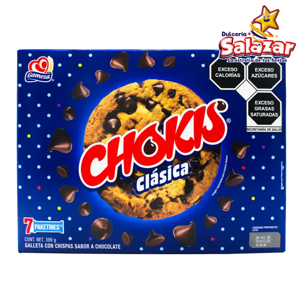 GALLETA CHOKIS CLASICA -D.399G- "C/14/7"