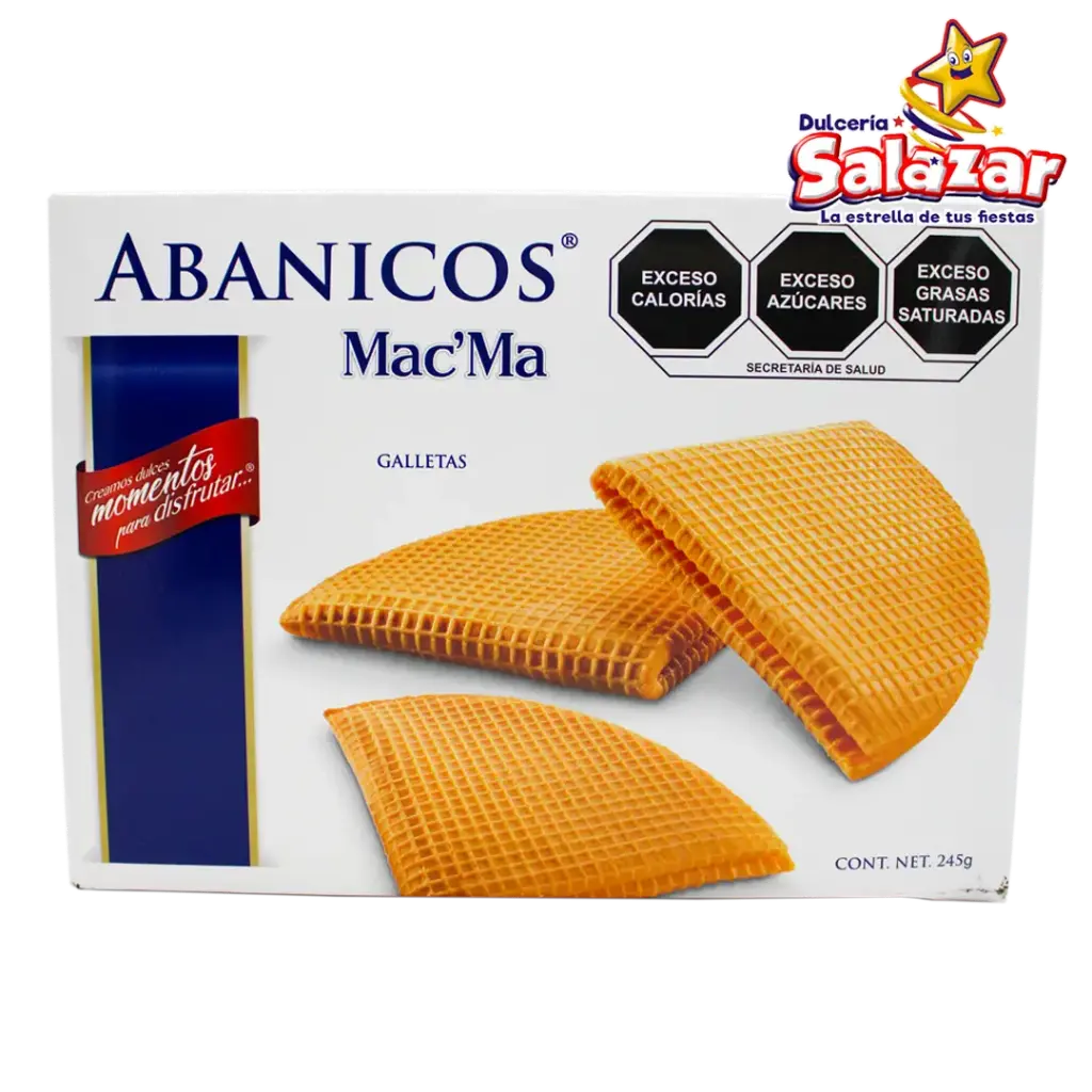 GALLETA MAC MA ABANICO -D.245G- "C/12/24"