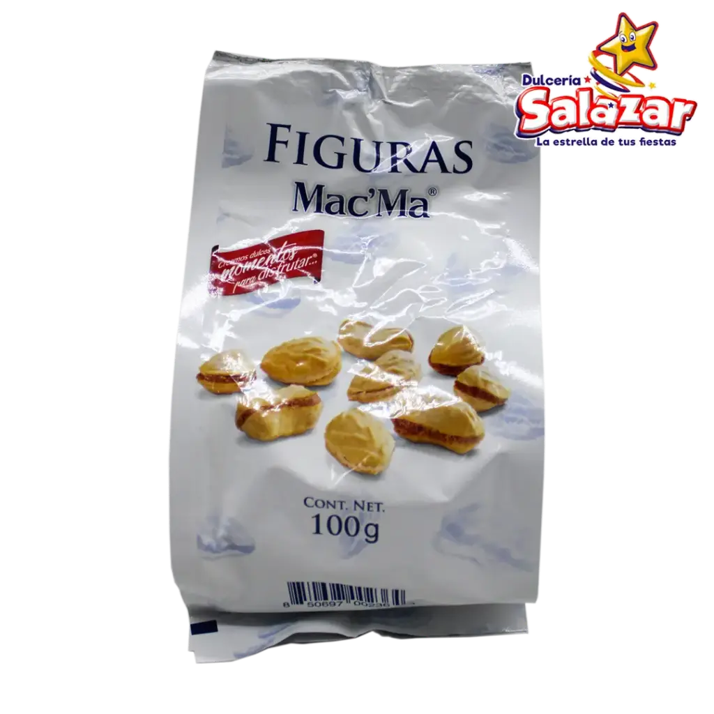 [MAM0028] GALLETA MAC MA FIGURAS -B.100G- "C/16/1"