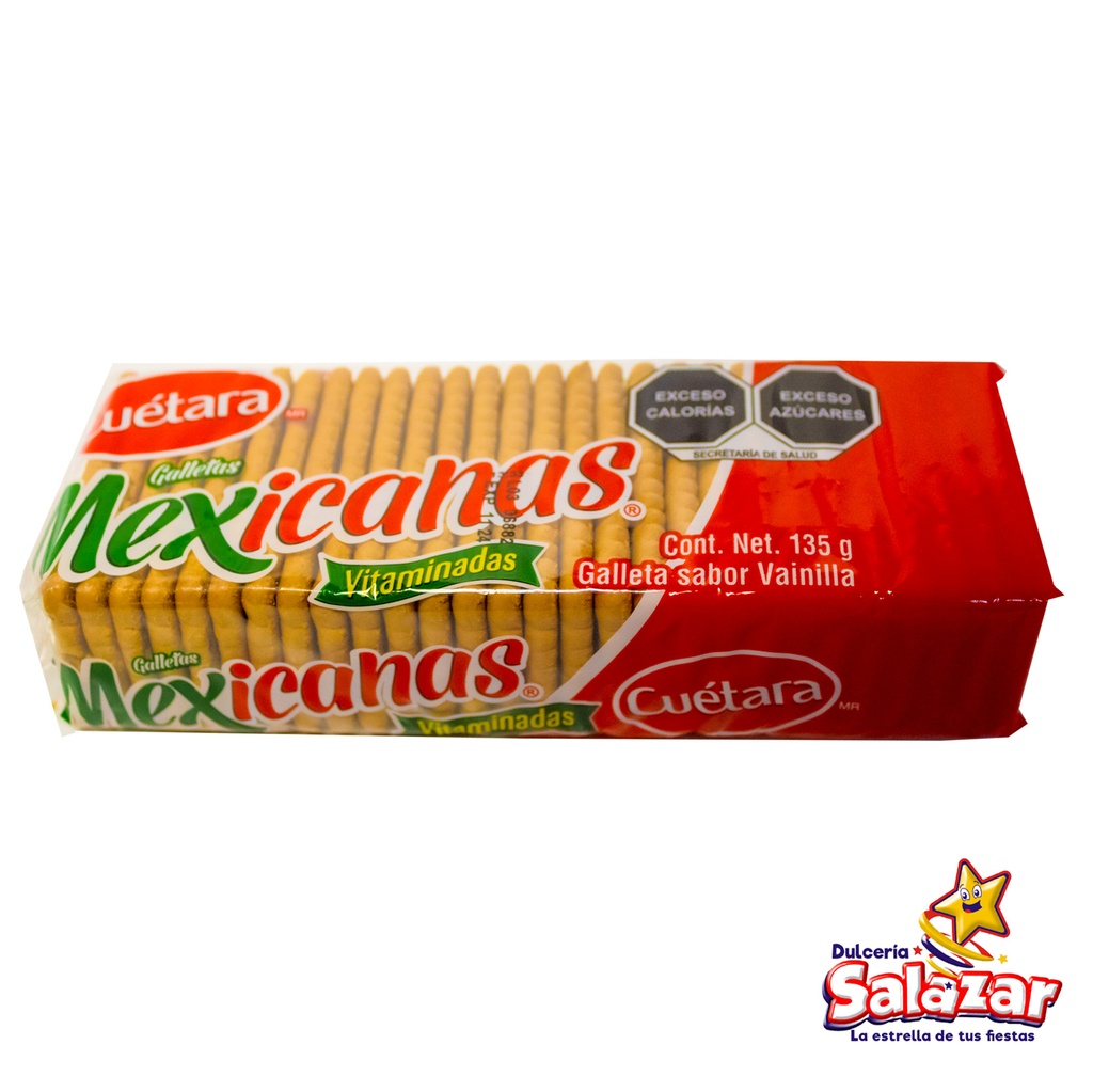 [CUE0012] GALLETA MEXICANAS CUETARA -B.135G- "C/20/1"